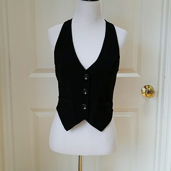 Eyeshadow Jackets & Blazers - Eyeshadow Black vest. Size S.