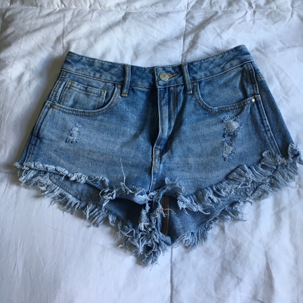 PacSun bullhead high rise shorts