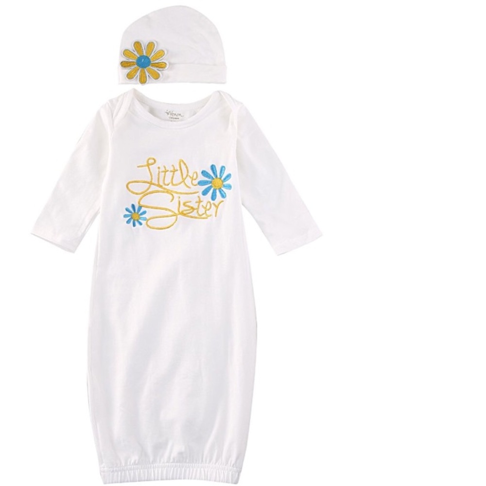 Baby Girl Gown 0-3 Months