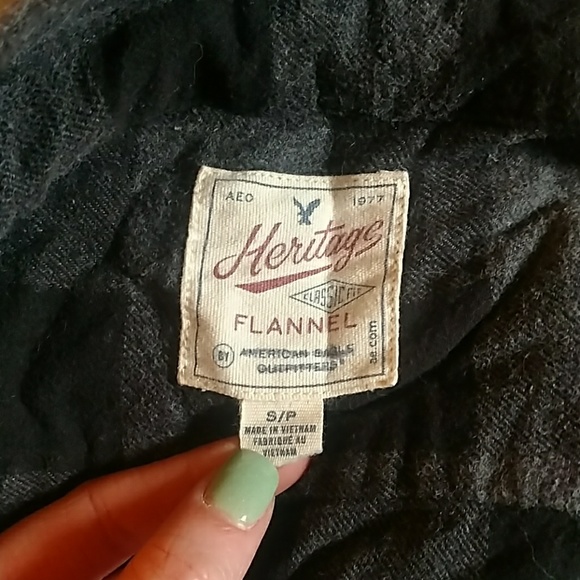 American Eagle Mens flannel - Picture 2 of 3