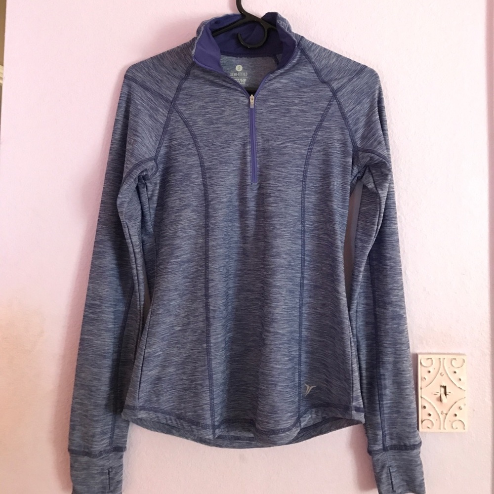 Purple Active Pullover