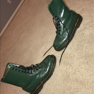 Dr. Martens women ten-eye combat boots