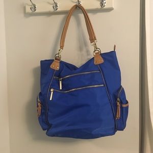 OLIVIA & JOY Blue Tote Bag