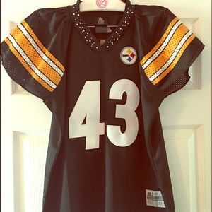Women's rhinestone steelers jersey