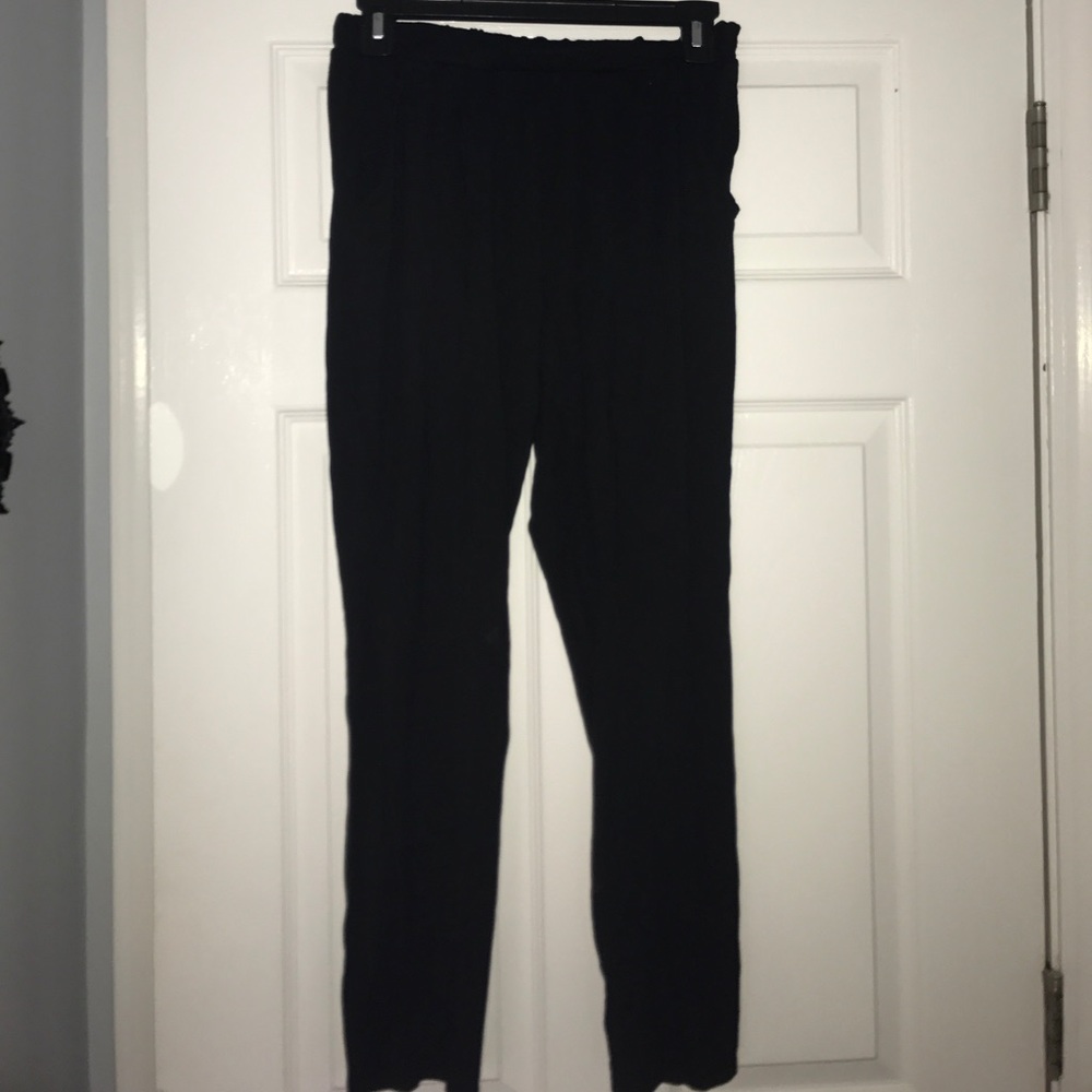 Black joggers
