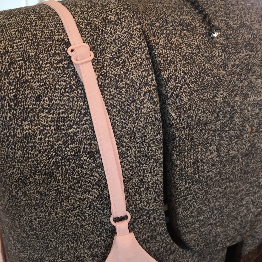 NWT LAST ONE: Large ๐ LIGHT PINK ELEGANT BLOUSE - Picture 3 of 5