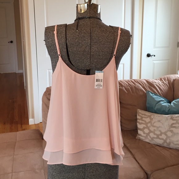 NWT LAST ONE: Large 🌟 LIGHT PINK ELEGANT BLOUSE - Picture 2 of 5