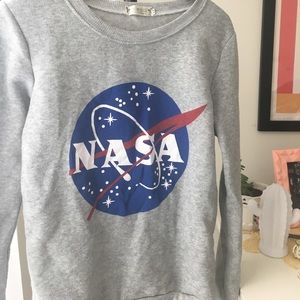 Nasa Printed Sweatshirt
