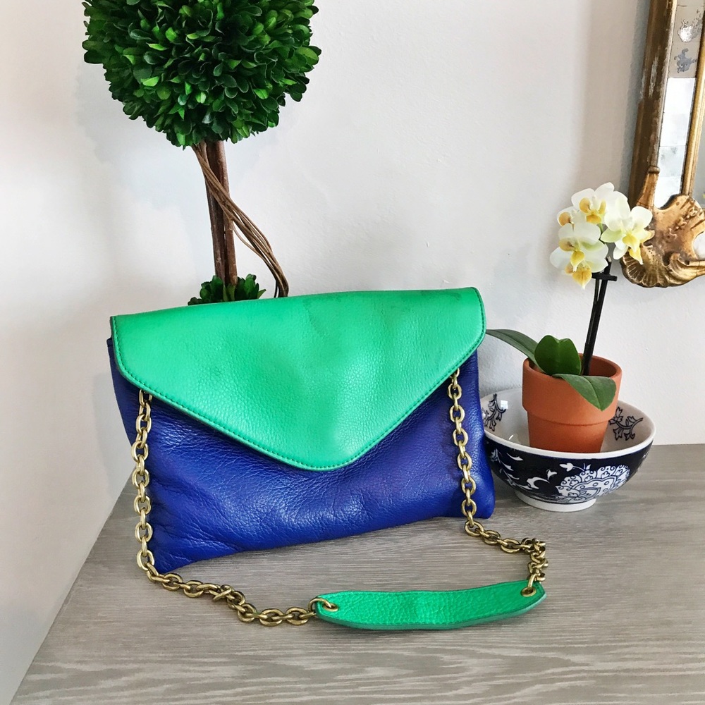 J.Crew Color-Block Invitation Clutch