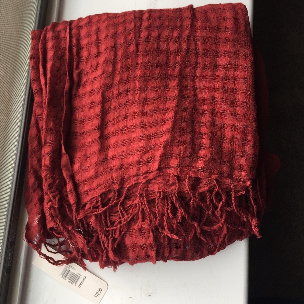 Old Navy Red Scarf