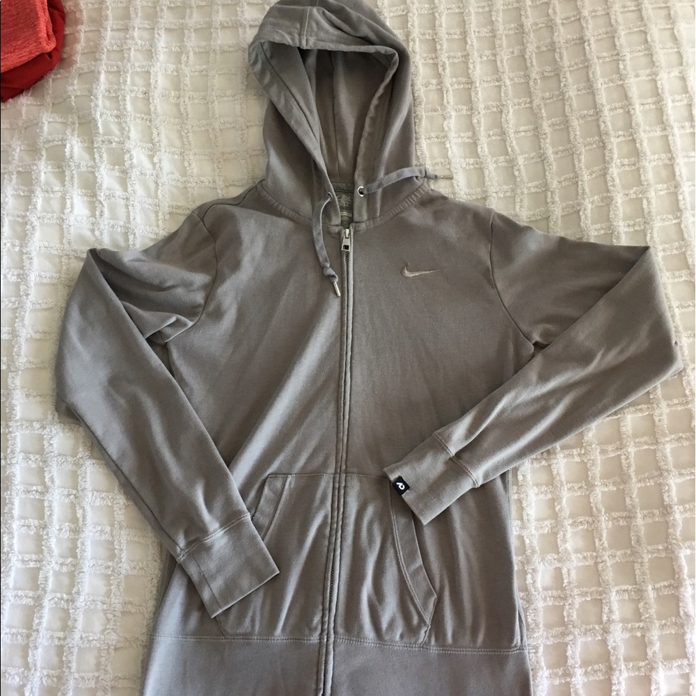 Classic Nike Athletic Dept zip front hoodie
