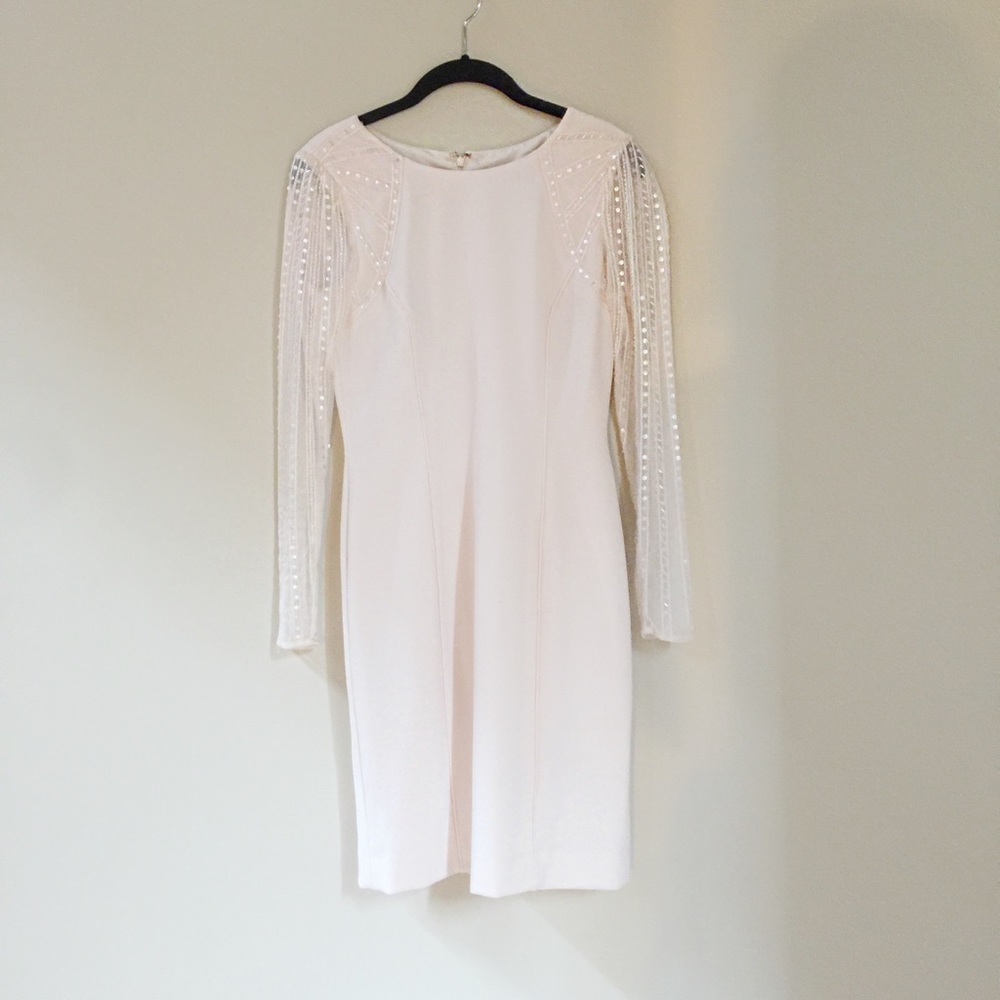 Light Blush Antonio Melani Cocktail Dress