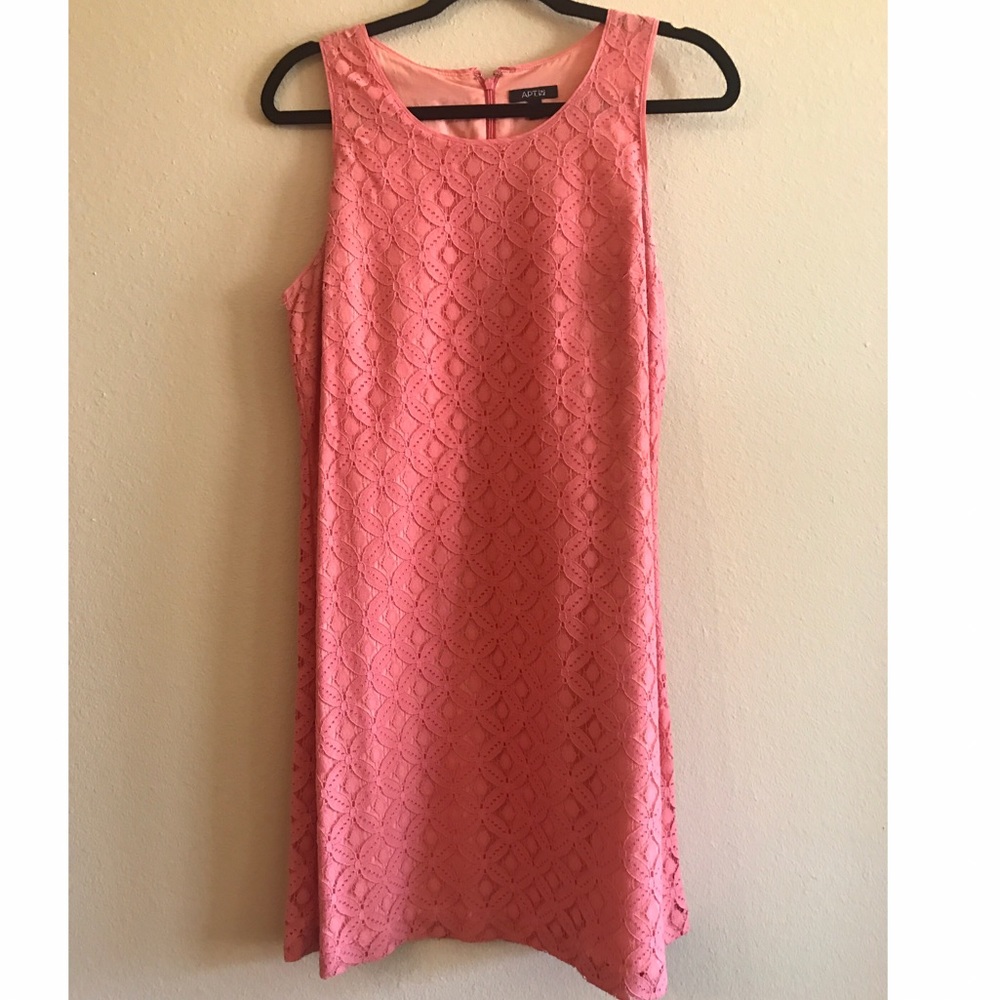 APT 9 Pink Lace Dress