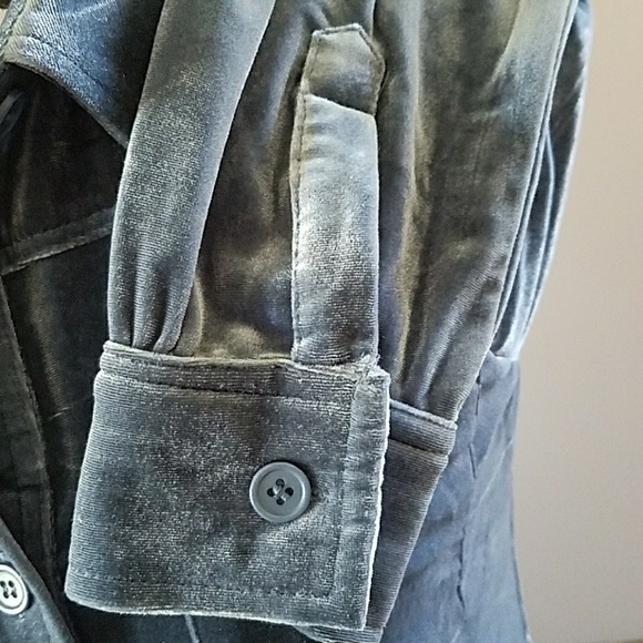 1 L LEFTπHPπMARINA VELVET SHIRT - Picture 8 of 8