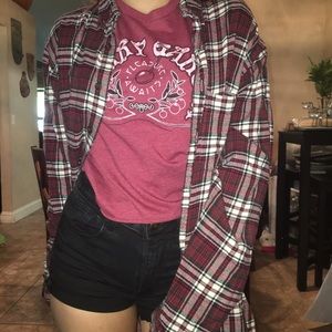Vintage oversized flannel