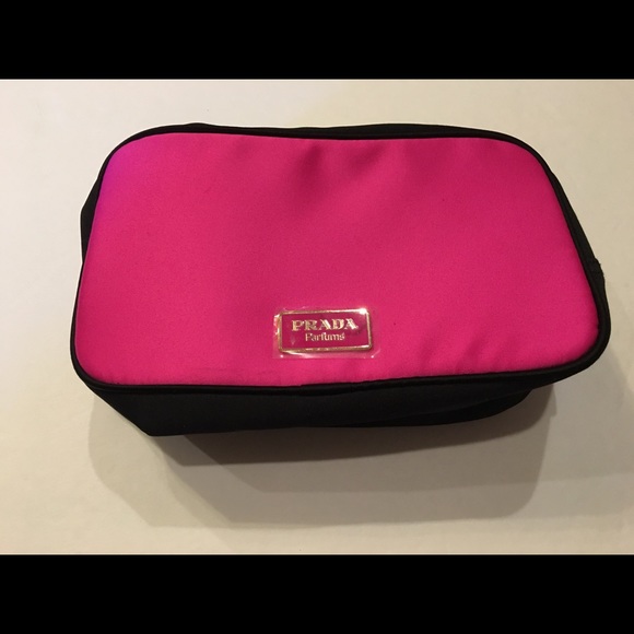 Prada Handbags - 💯 Authentic Prada cosmetic bag in hot pink