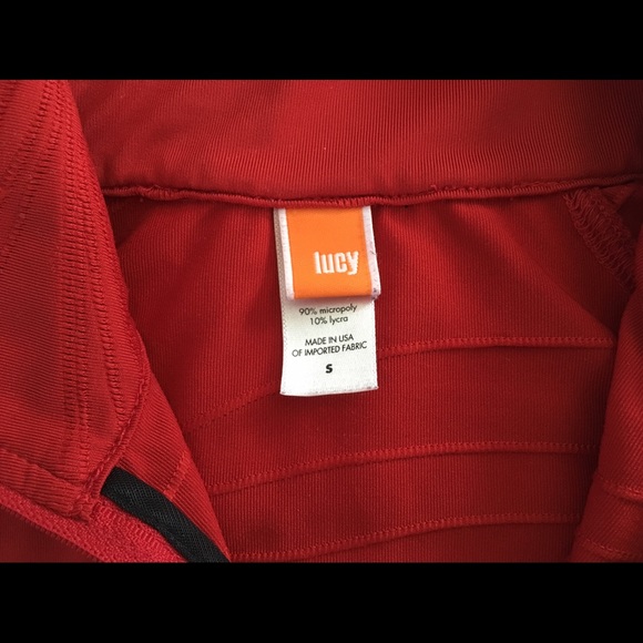 Red Lucy half zip - Picture 2 of 4