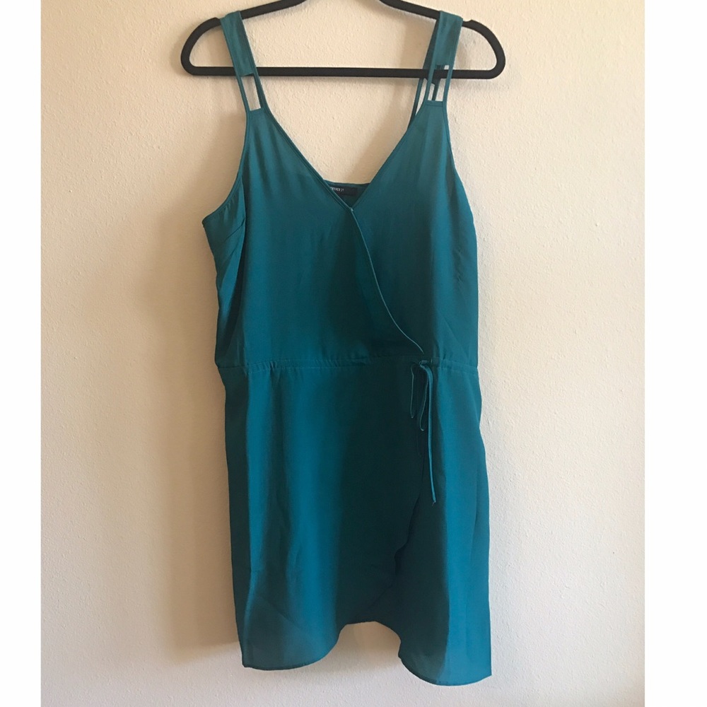 Forever 21 Teal Dress