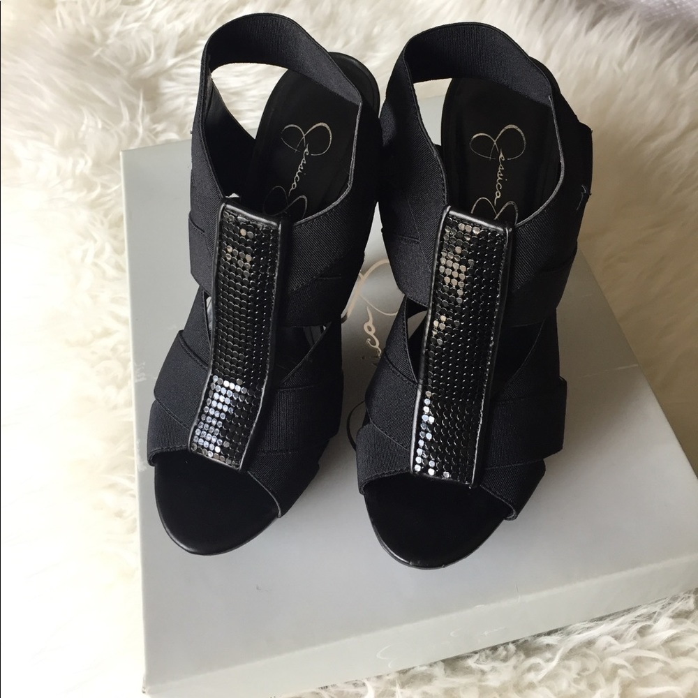Jessica Simpson Kurt Strappy Platform Heels