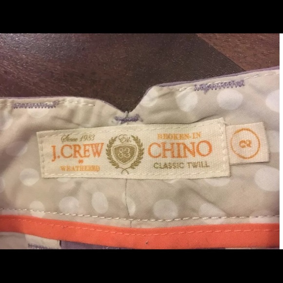 J. Crew Chino Classic Twill Shorts, Size 2 - Picture 3 of 3