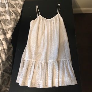 Madewell drop waist dress