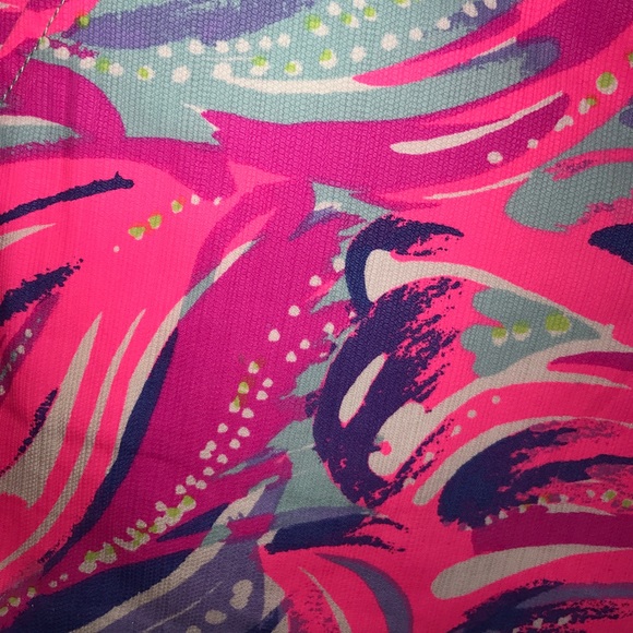 NWT lilly pulitzer buttercup shorts oh my guava - Picture 2 of 2