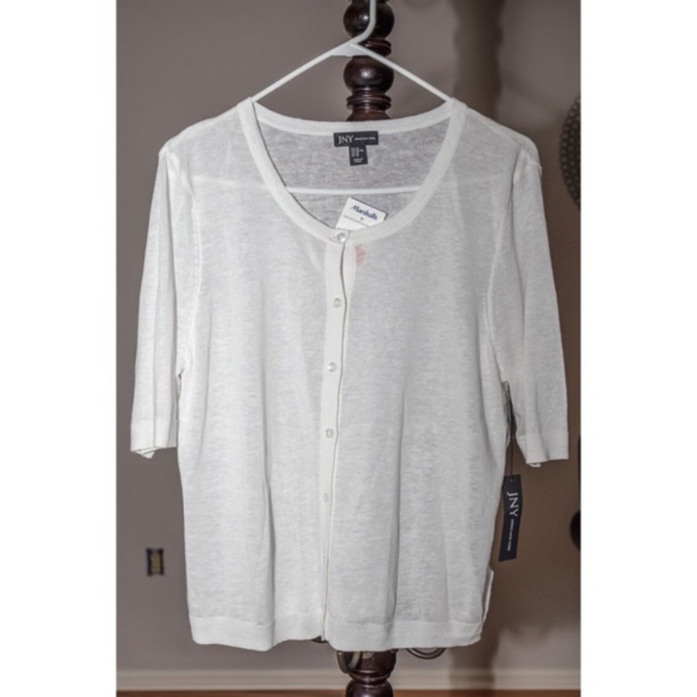 NWT white sweater