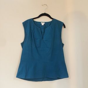 J. Crew V Neck Top
