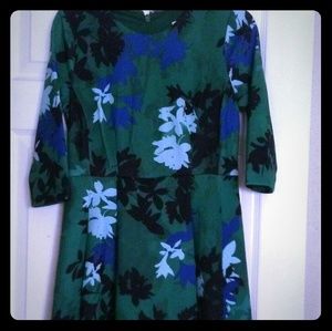 Dress flower print