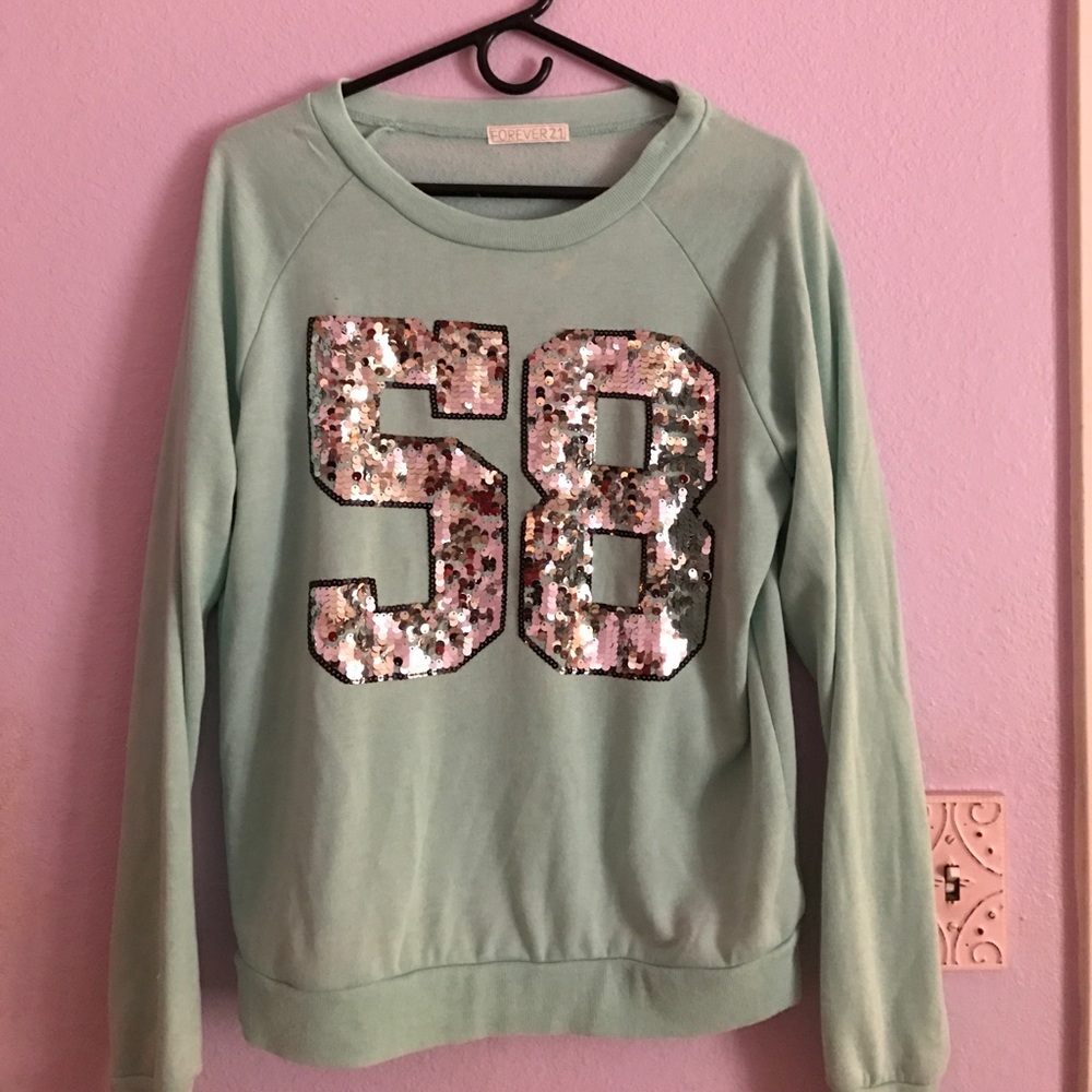 Sequin Sweatshirt