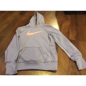 Nike Therma-Fit Hoodie, Purple, Size S