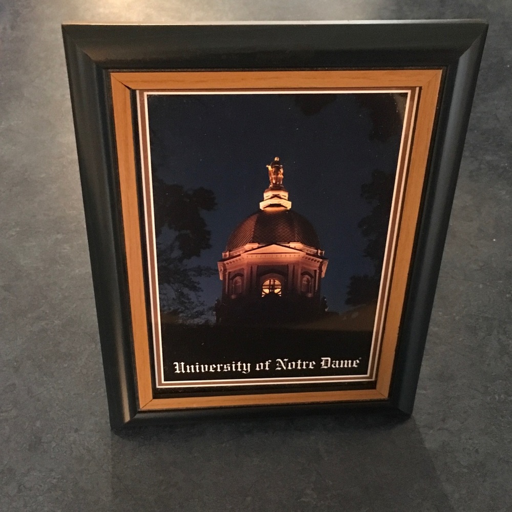 Norte Dame Framed Picture