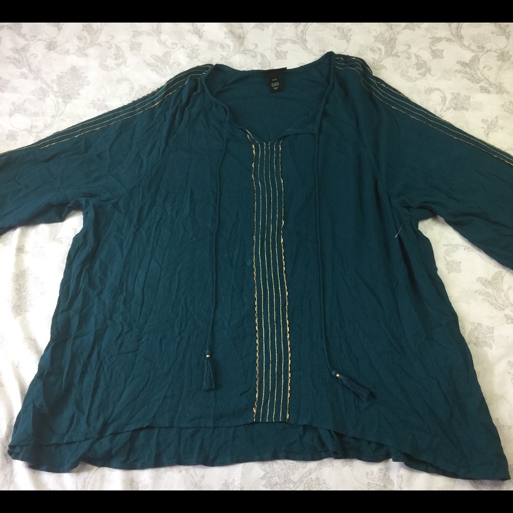 Women's Lane Bryant Blouse 26/28 Brand New