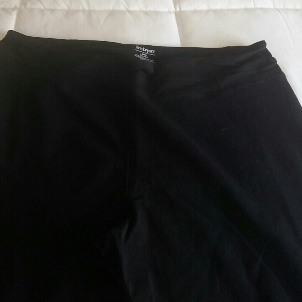 Lane Bryant workout black pants - size 22-24