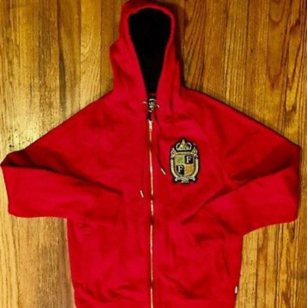 Finally Famous Ecko Unlimited Hoodie Red sweater