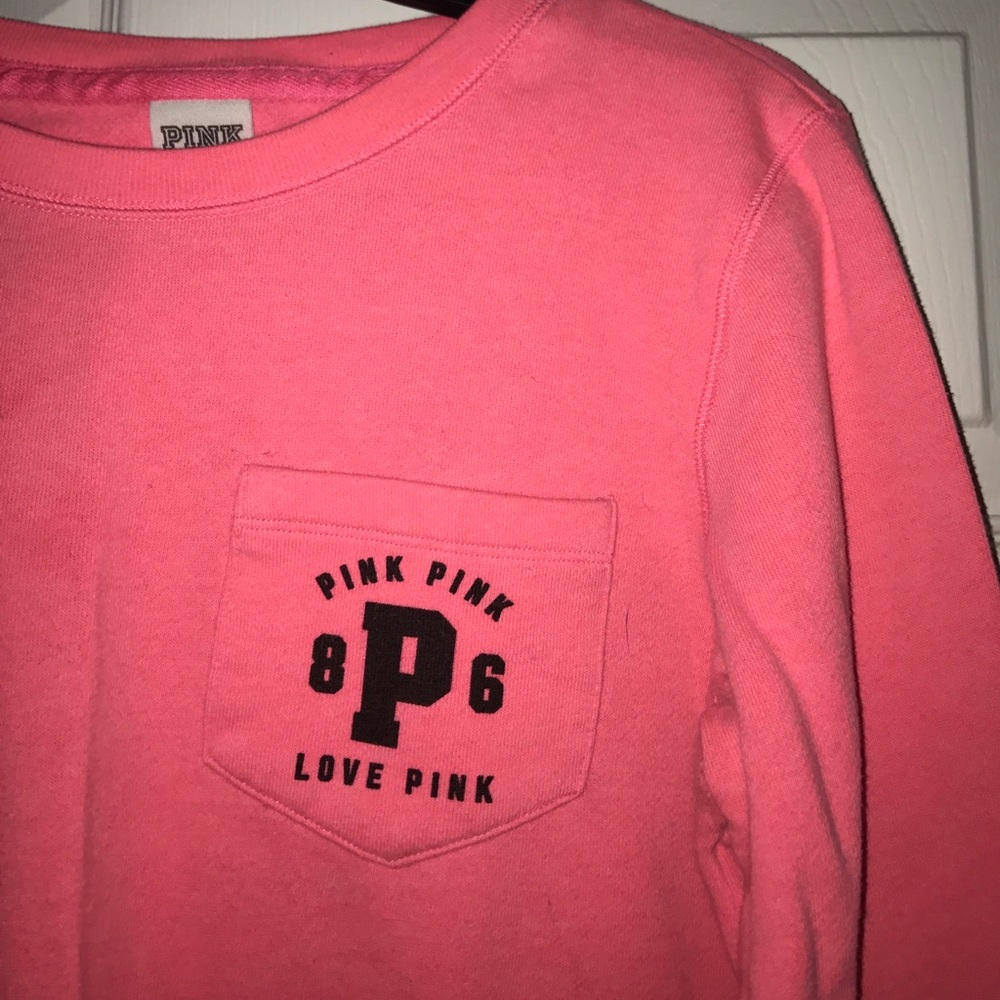 Pink sweatshirt