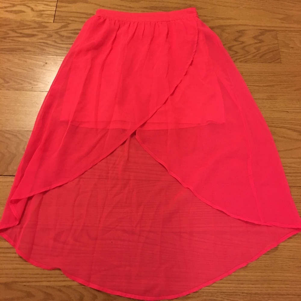 Charlotte Russe Hi-Lo Skirt