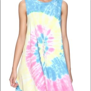 Tie dye audrey 3+1 dress for sale!