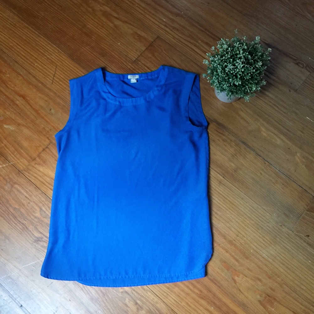Royal Blue J. Crew Shell