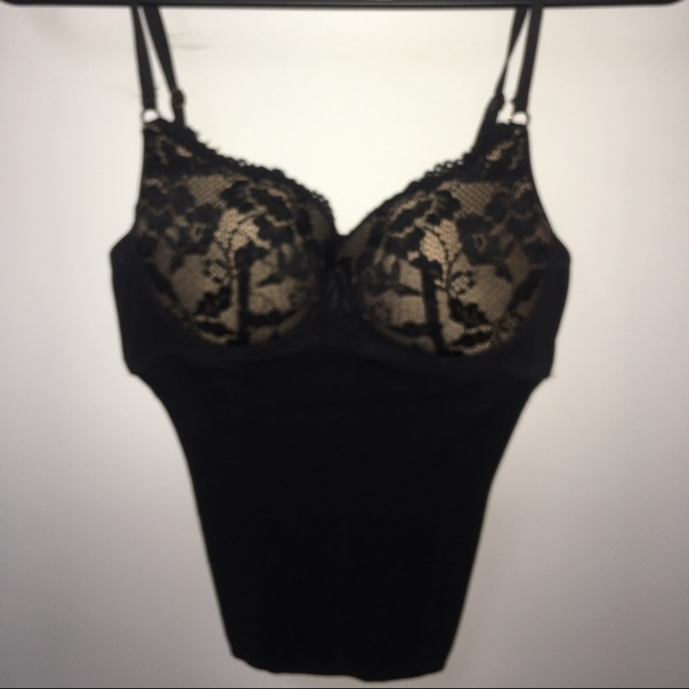 Marciano Black Bustier Top