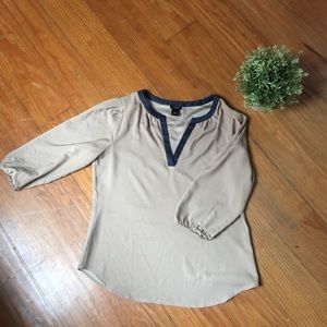 Ann Taylor V Neck Blouse