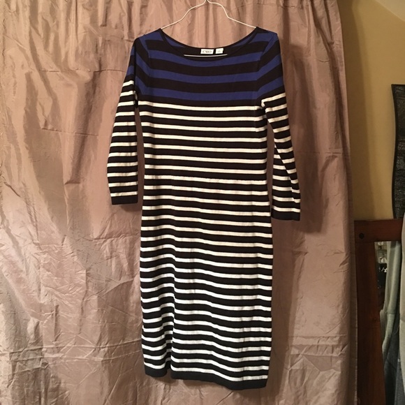 Striped Sweater Dress - Picture 1 of 1