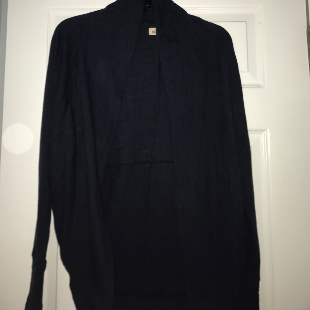 Navy cardigan