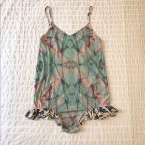 Wildfox Gypsy Patch Wildflower Romper!! NWT!