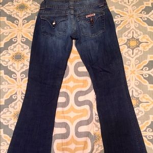 Hudson classic flare jeans size 25