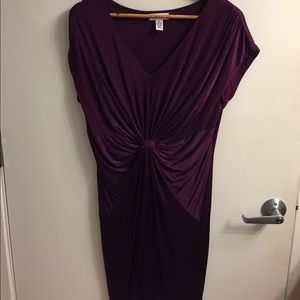 Calvin Klein purple dress