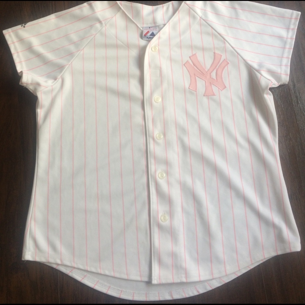 Derek Jeter #2 Pink Jersey