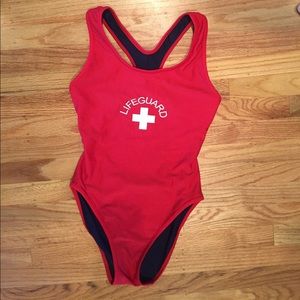 Lifeguard One Piece Swimsuit
