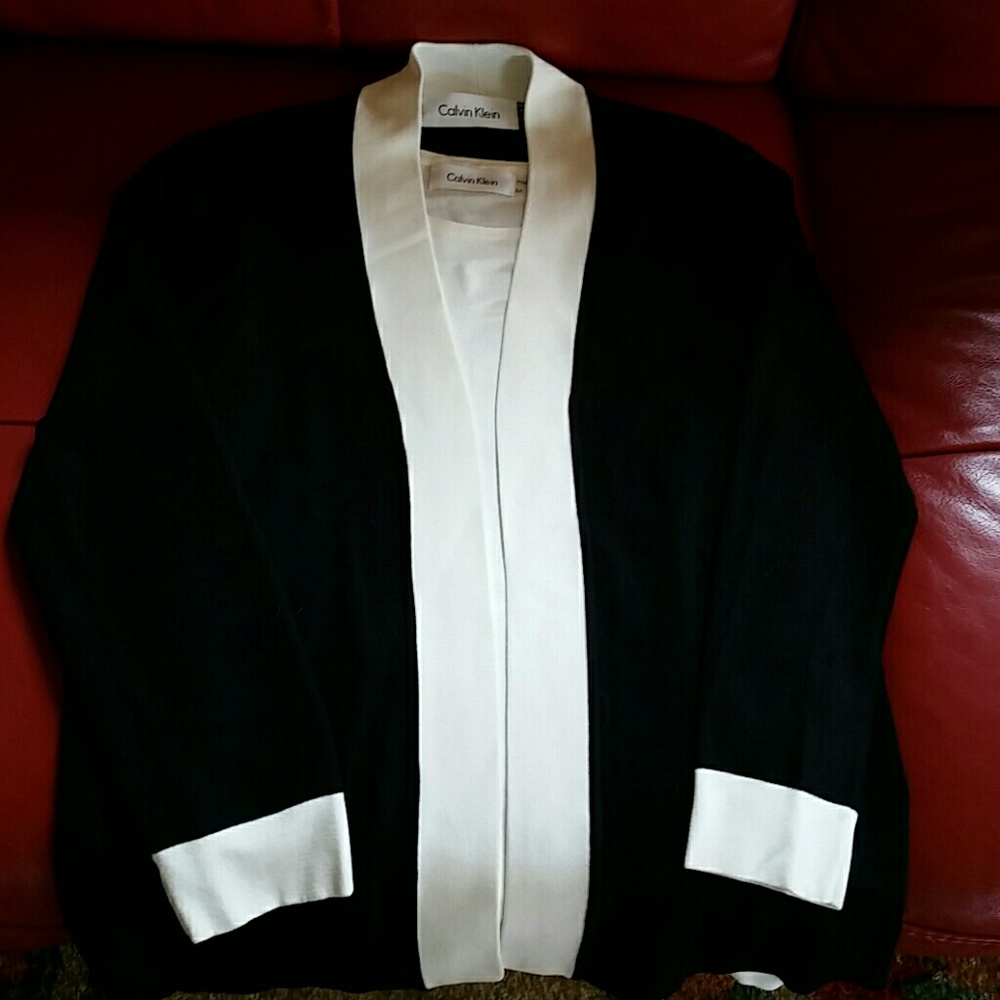 Calvin Klein Cardigan and Shell