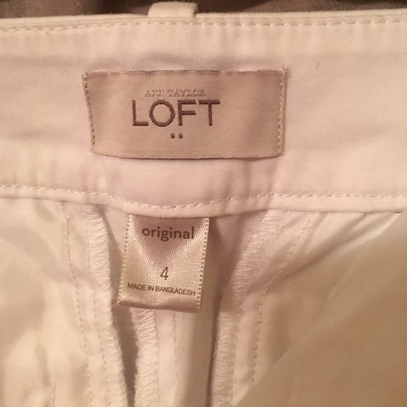 White Capri Pants - Picture 2 of 4